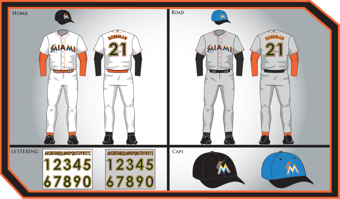 My Take On The New Miami Marlins Uniforms Concepts Chris Creamers Sports Logos Community 